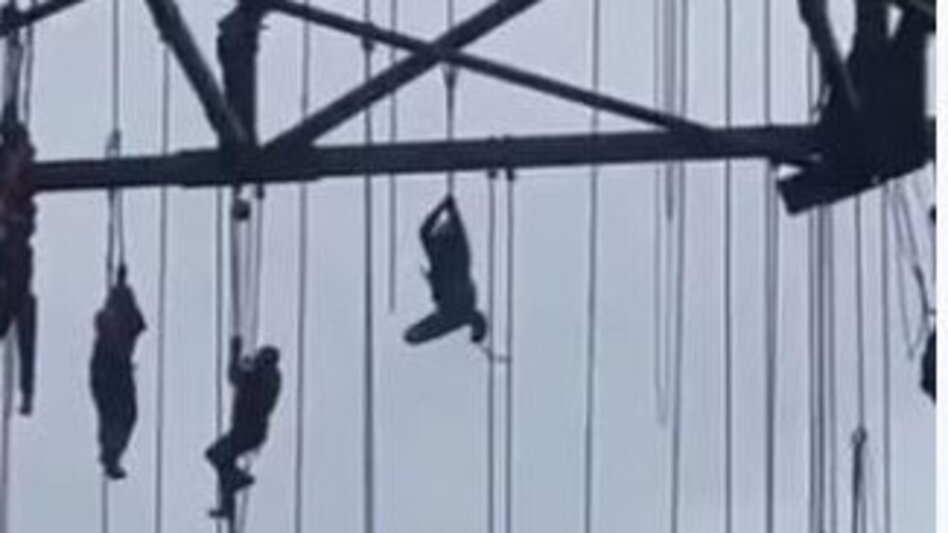 Βίντεο: Εργάτες βρέθηκαν να κρέμονται στο κενό μετά από κατάρρευση οικοδομής στη Βραζιλία