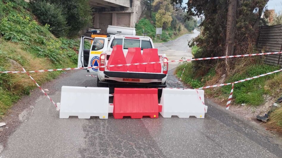 Ηράκλειο: Κλειστές ιρλανδικές διαβάσεις, πού σημειώθηκαν κατολισθήσεις