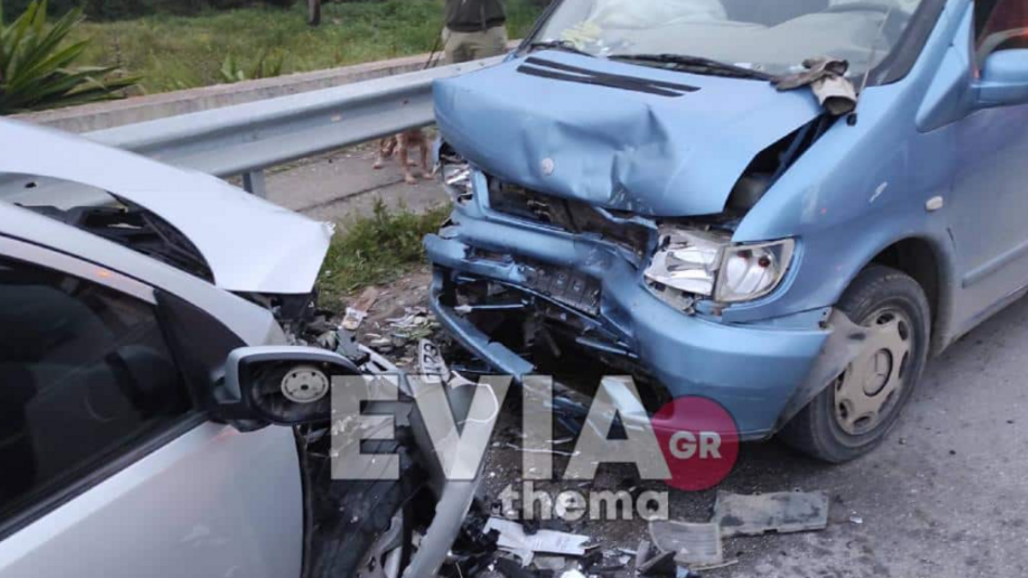 Σοβαρό τροχαίο στην Εύβοια