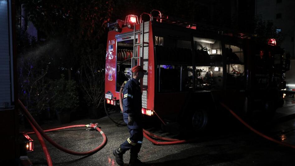 Φωτιά, τη νύχτα, σε σπίτι στα Βορίζια