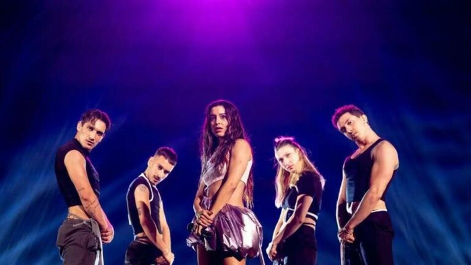Eurovision: Εκρηκτική η εμφάνιση της Μαρίνας Σάττι - Δείτε βίντεο