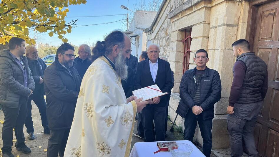 Αγιασμός των υδάτων στις δεξαμενές της ΔΕΥΑΗ