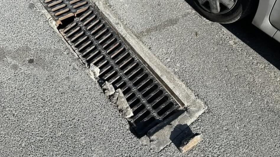 SOS για το κατεστραμμένο φρεάτιο 