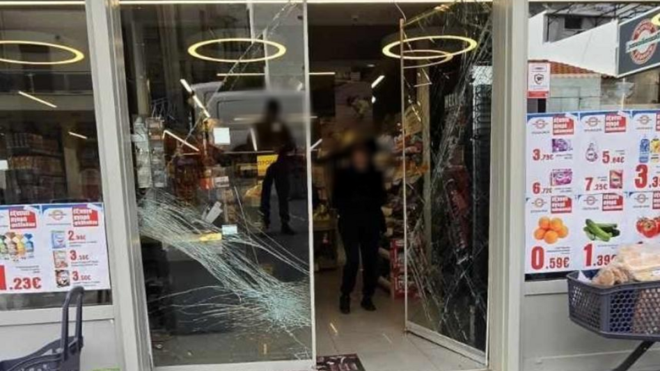 Ταυτοποιήθηκε και αναζητείται ο δράστης της διάρρηξης σε σουπερ-μάρκετ στο Ρέθυμνο
