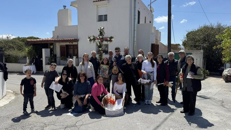 Έψαλαν τα κάλαντα του Λαζάρου στο Αρχοντικό