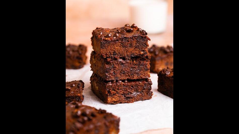 Vegan Brownies με 4 υλικά
