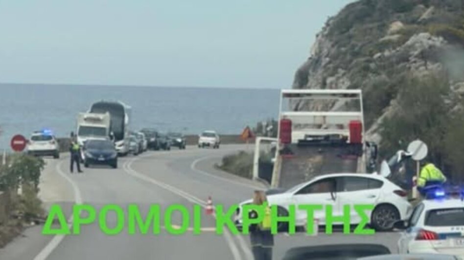 Τροχαίο με μία τραυματία στον ΒΟΑΚ