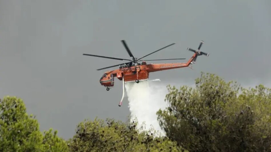 Χωρίς ενεργό μέτωπο η πυρκαγιά στη Σκόπελο