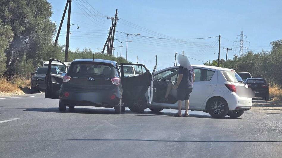 Μεσαρά: Πρωινό τροχαίο στα Καπαριανά