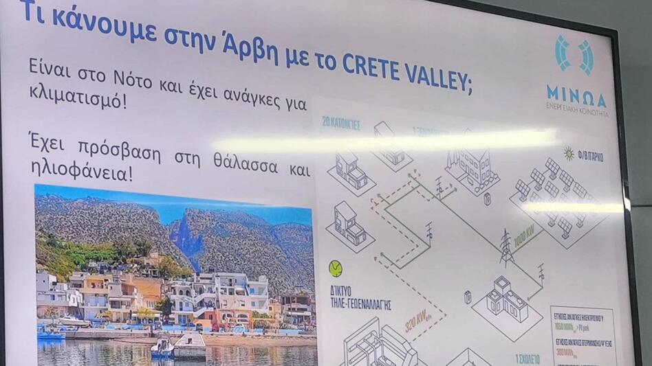 Δήμος Βιάννου: Προχωρά η ενεργειακή αναβάθμιση της Άρβης