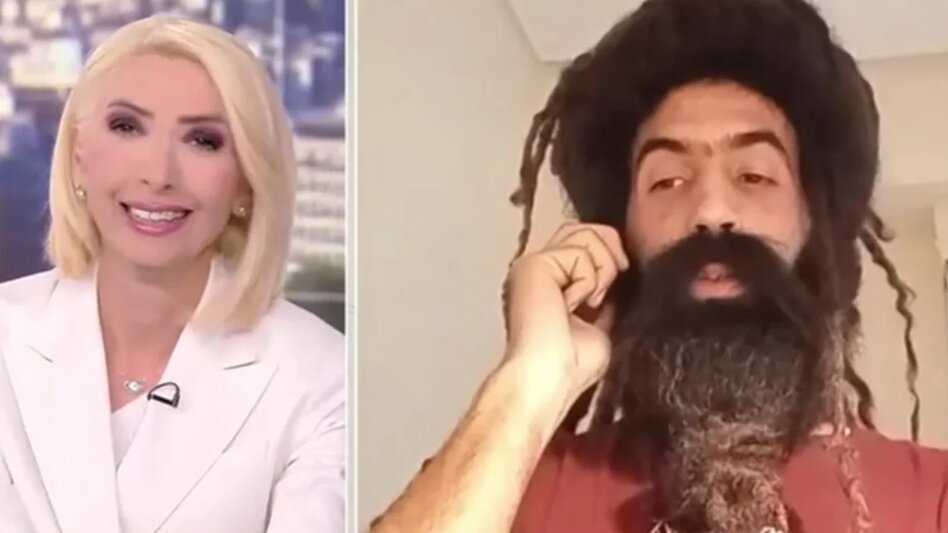 Ο μελισσοκόμος που έγινε viral από τις αντιδράσεις της Μίνας Καραμήτρου επέστρεψε