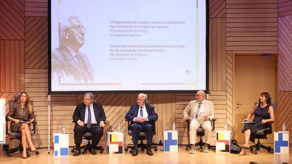 Μια εξαιρετική εκδήλωση από το Γερμανικό Προξενείο με έναν χειμαρρώδη Βενιζέλο!