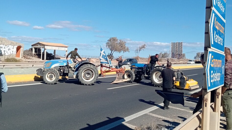 Στα μπλόκα οι Κρητικοί με επ' αόριστον κινητοποιήσεις!