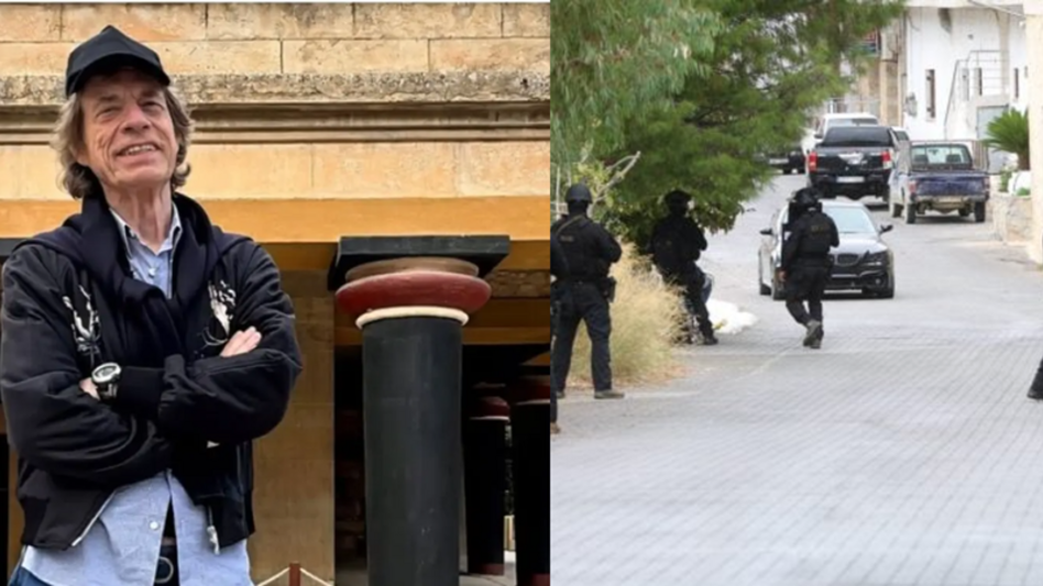 Ο Μικ Τζάγκερ στην Κνωσό, οι πάνοπλοι αστυνομικοί στα Βορίζια – Tο ίδιο νησί, οι διαφορετικές εικόνες