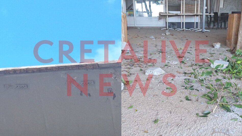 Γέφυρα Παλαιόκαστρου: Αποκολλήθηκαν μεγάλα κομμάτια μπετόν - "Έπεσαν με εκκωφαντικό θόρυβο" - Δείτε βίντεο