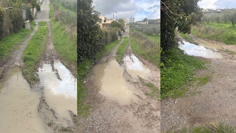 Δρόμος μέχρι… τη μέση! 