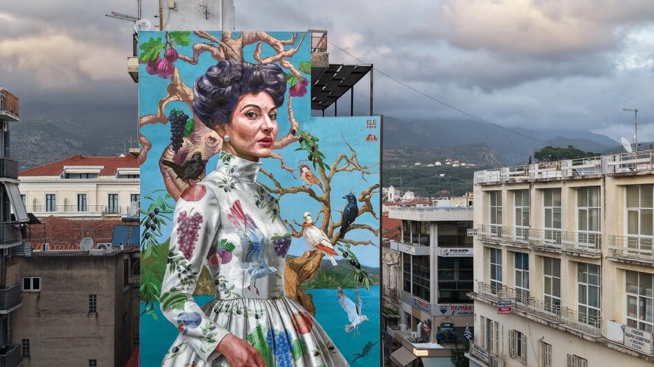 Η τοιχογραφία της Μαρίας Κάλλας στην Καλαμάτα, η κορυφαία στον κόσμο για το 2025