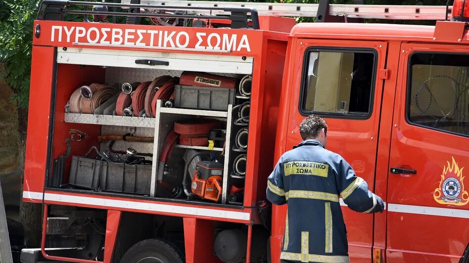 Συναγερμός από φωτιά κοντά στο αεροδρόμιο Ηρακλείου!