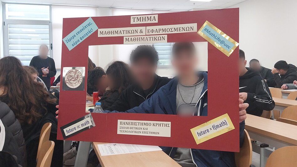 Πανεπιστήμιο Κρήτης: Επισκέψεις Σχολείων στο Τμήμα Μαθηματικών και Εφαρμοσμένων Μαθηματικών