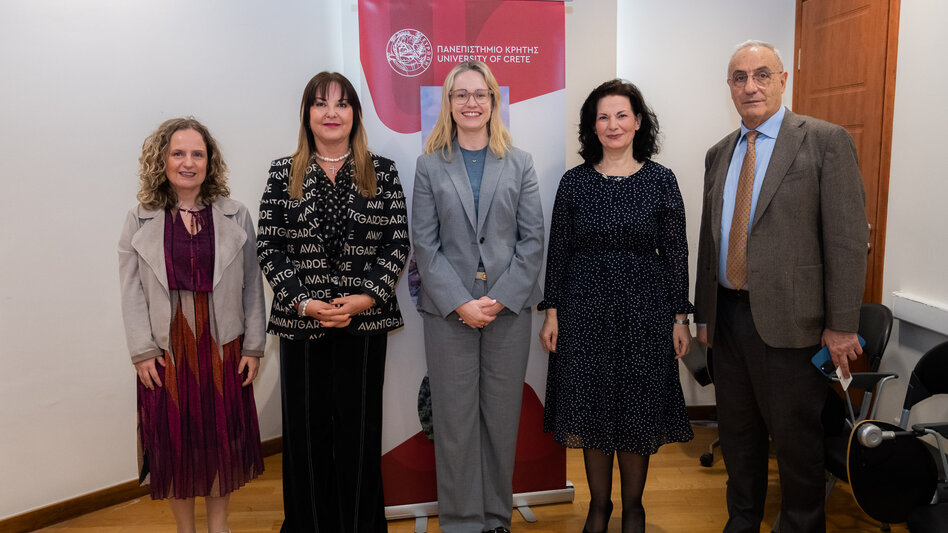 Επίσκεψη της Πρέσβειρας της Ιρλανδίας στο Πανεπιστήμιο Κρήτης