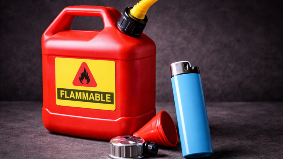 Απείλησε ότι θα κάψει το σπίτι των γονιών της και κρατούσε μπιτόνι με διαλυτικό 