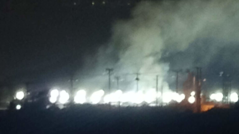 Φωτιά σε κοντέινερ στο κέντρο κράτησης στην Αμυγδαλέζα