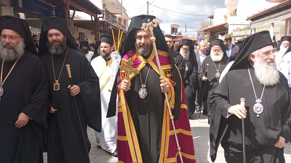 Σπήλι: Με λαμπρότητα η τελετή ενθρόνισης του νέου Μητροπολίτη Λάμπης Συβρίτου και Σφακίων, Ιωακείμ