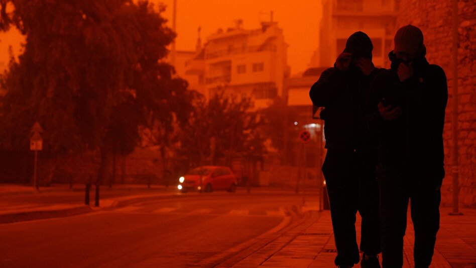 Αφρικανική σκόνη στην Κρήτη: περιμένουμε άλλο ένα "κόκκινο" απόγευμα 