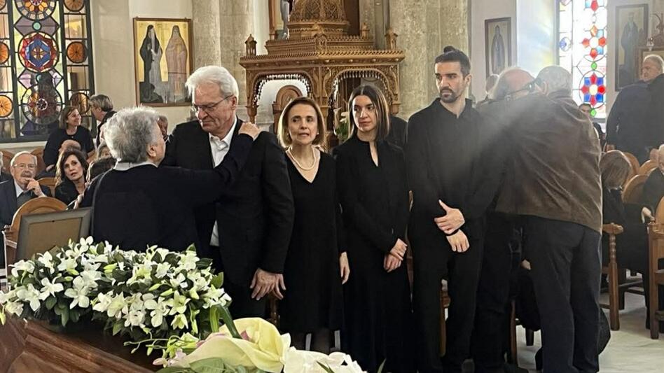 Συγκίνηση στην κηδεία της Λουίζας Καλοκαιρινού στον Άγιο Τίτο