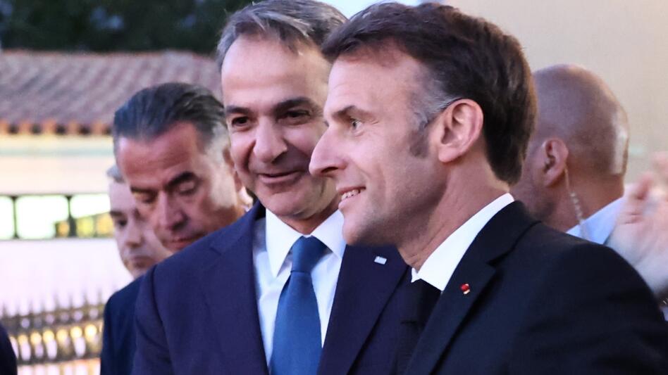 Μακρόν σε Μητσοτάκη: «Αν απειληθεί η Ελλάδα από την Τουρκία, θα είμαστε εδώ»