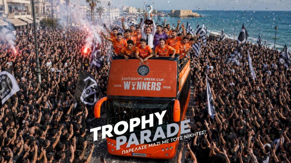 ΠΑΕ ΟΦΗ: «Βγείτε στα μπαλκόνια, κατεβείτε στους δρόμους» - Η διαδρομή της φιέστας στο Ηράκλειο