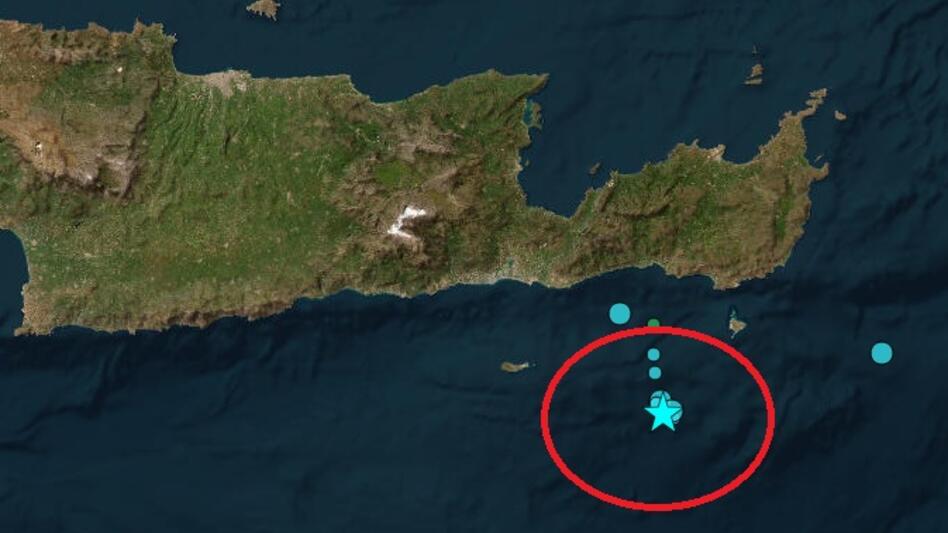 Ισχυρός σεισμός 5,7 Ρίχτερ αναστάτωσε την Κρήτη