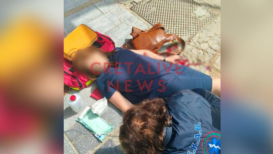 Ηράκλειο: Σοβαρός τραυματισμός τουρίστριας στο κέντρο της πόλης!