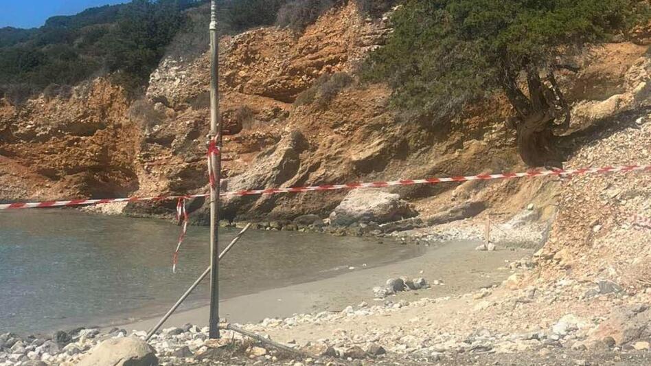 Λασίθι: Νέο εύρημα που παραπέμπει σε πυραυλικό εξάρτημα ξεβράστηκε σε παραλία του Αγίου Νικολάου 