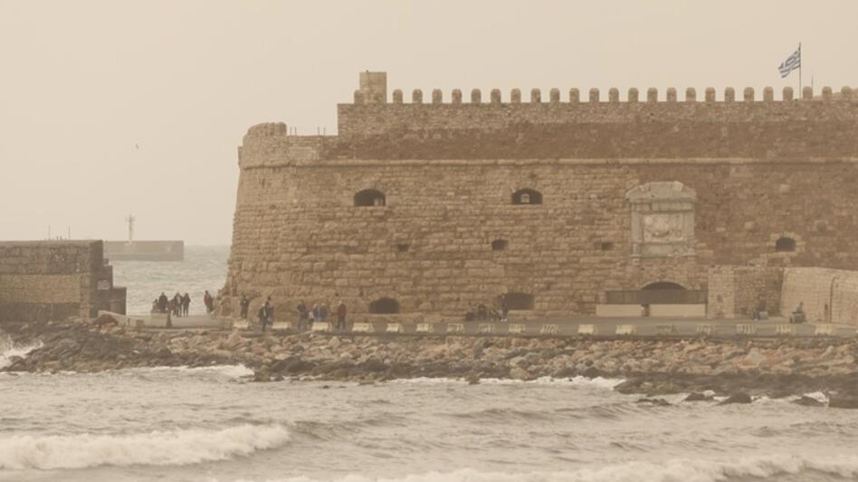 Σαχαριανή σκόνη ξανά πάνω από την Κρήτη - Πότε κορυφώνεται το επεισόδιο - Χάρτης