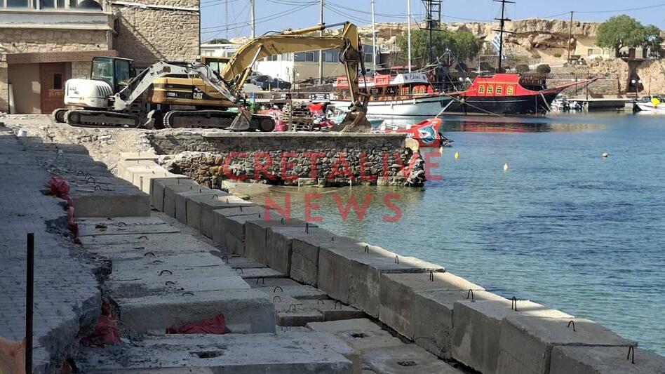 Τουριστικό... εργοτάξιο: Σε πλήρη εξέλιξη τα έργα στη Χερσόνησο