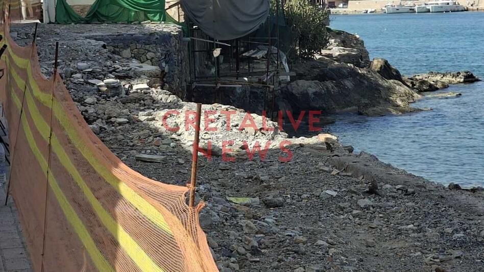 Προβληματισμός για τις κατεδαφίσεις στην παραλιακή της Χερσονήσου 