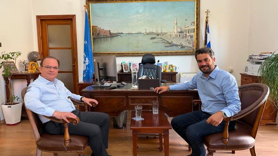 Συνάντηση Σημανδηράκη-Μαρινάκη