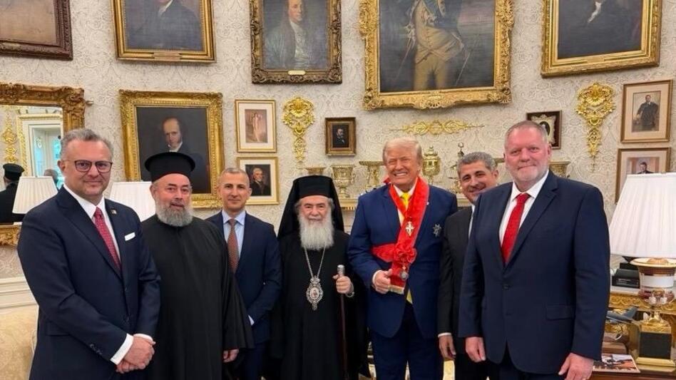 Ο Πατριάρχης Ιεροσολύμων Θεόφιλος ζήτησε από τον Τραμπ να εγγυηθεί πρόσβαση σε ιερούς τόπους