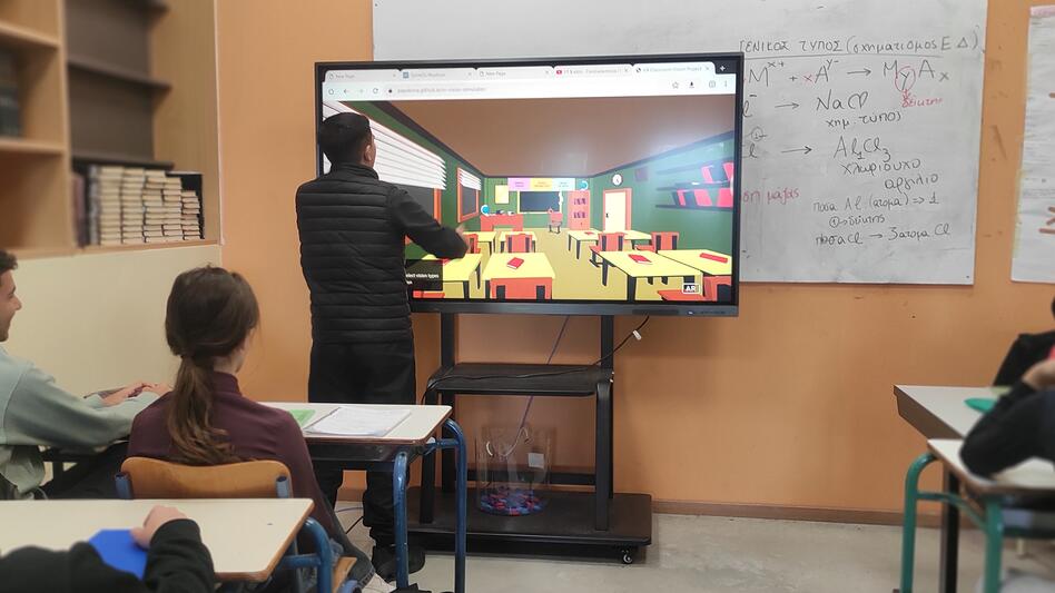 Ηράκλειο: Μαθητές μπήκαν στη θέση ατόμων με προβλήματα όρασης και ανακάλυψαν έναν διαφορετικό κόσμο
