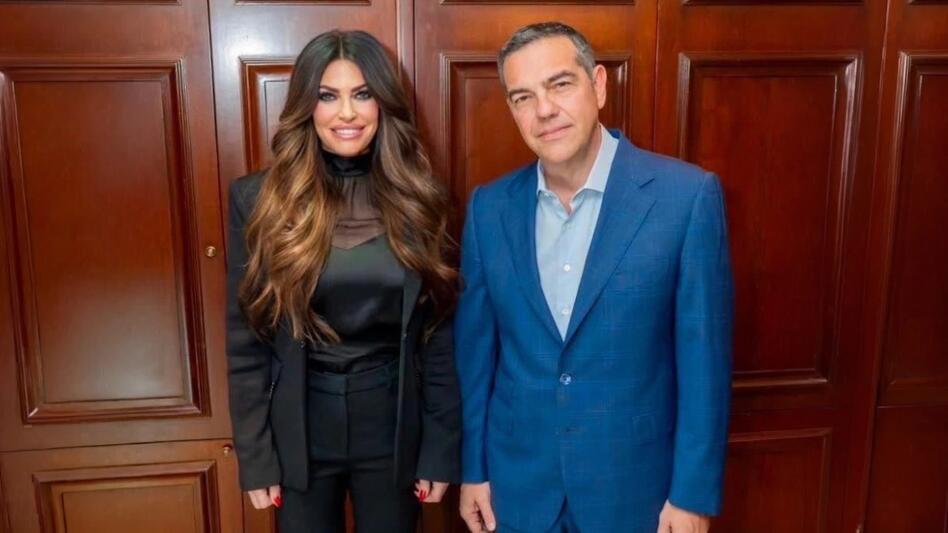 Mε τον Αλέξη Τσίπρα συναντήθηκε η Κίμπερλι Γκιλφόιλ 