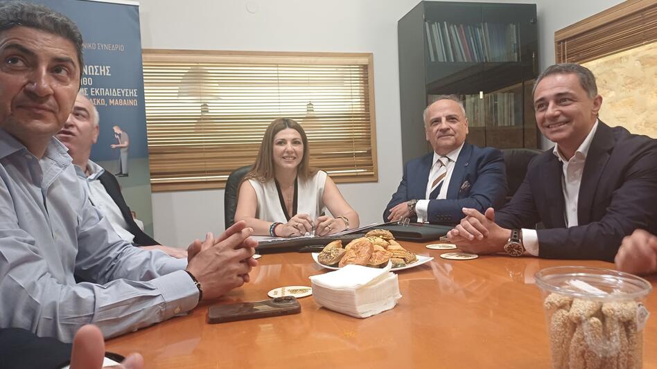 Στο Ηράκλειο η Υπουργός Παιδείας Σ. Ζαχαράκη- Θα εγκαινιάσει το Κέντρο Καινοτομίας Κρήτης