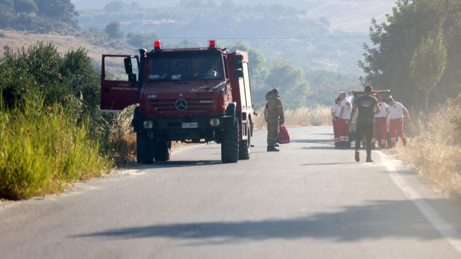 Λασίθι: Μεγάλη φωτιά στην περιοχή της Ιτάνου - Μήνυμα από το 112