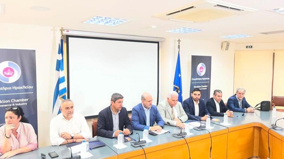 Παρουσία του Υφυπουργού Οικονομικών, Δ. Μαρκόπουλου, σύσκεψη στο Ηράκλειο για την επιχειρηματικότητα
