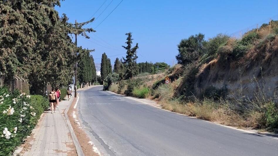 Ηράκλειο: Κανένα έργο ακόμα στο δρόμο του ΙΤΕ - Ζητούν επιτακτικά πεζοδρόμιο