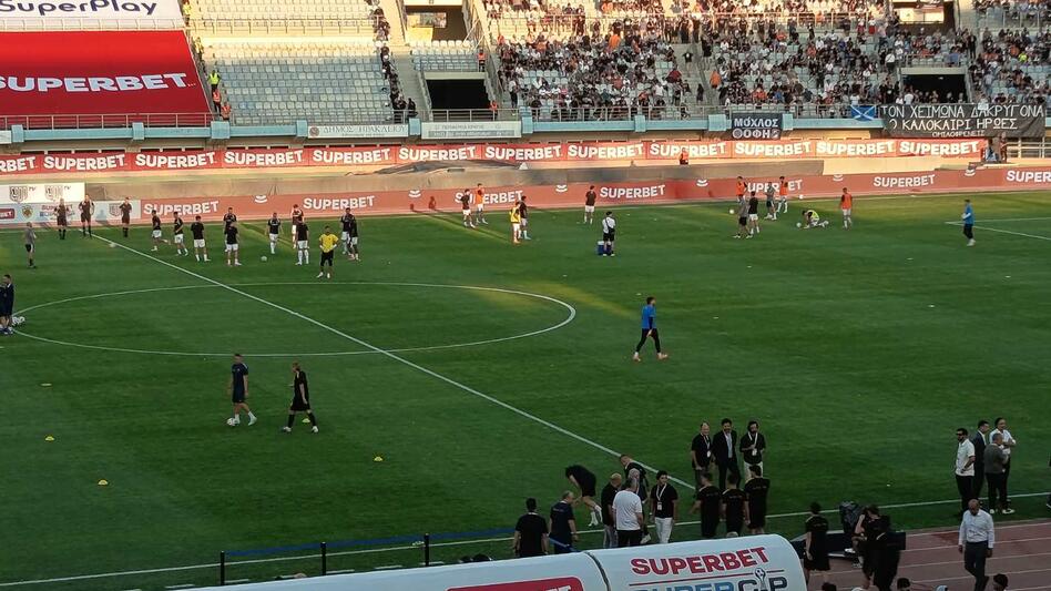 LIVE ΑΕΚ-ΟΦΗ: Το pregame του τελικού του Σούπερ Καπ - Η ενδεκάδα του ΟΦΗ