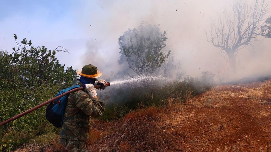 Φωτιά τώρα στην περιοχή Ξηρόβρυση του Κιλκίς
