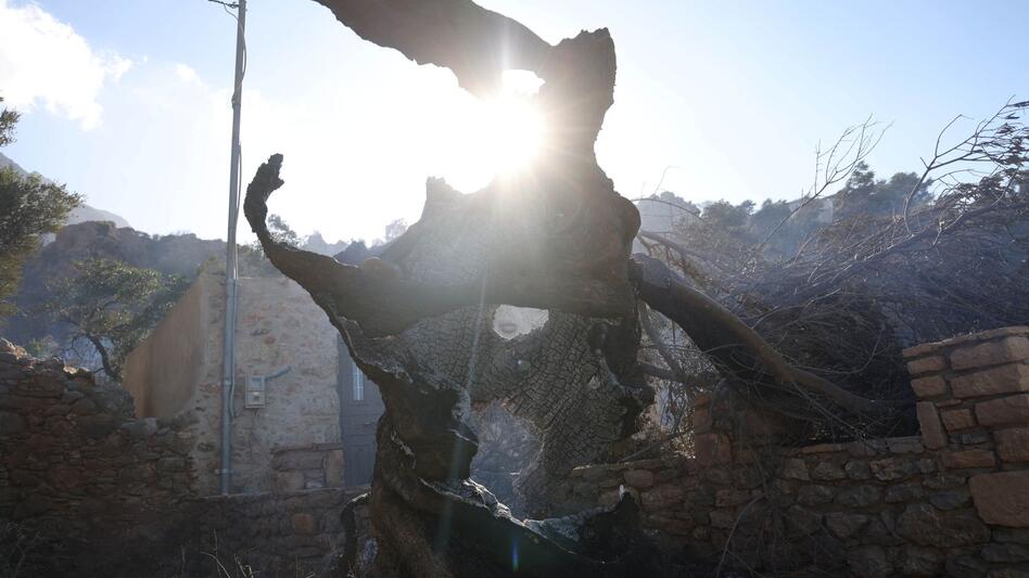 Πυρκαγιά στο Ρέθυμνο: Τεράστιες προσπάθειες για την επαναφορά της ηλεκτροδότησης