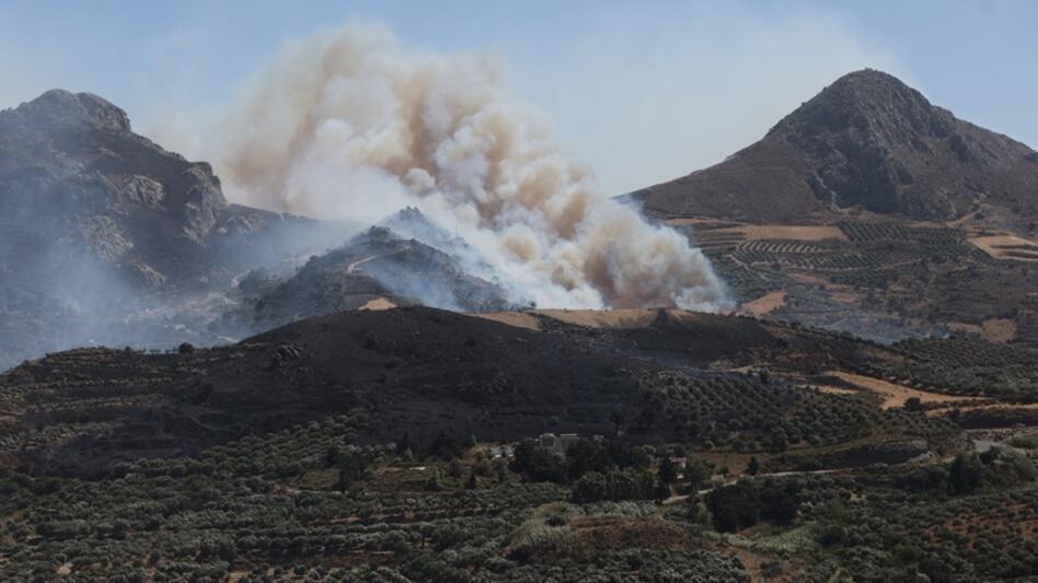 Τι έδειξε η αυτοψία των γεωτεχνικών στα καμένα του Ρεθύμνου!