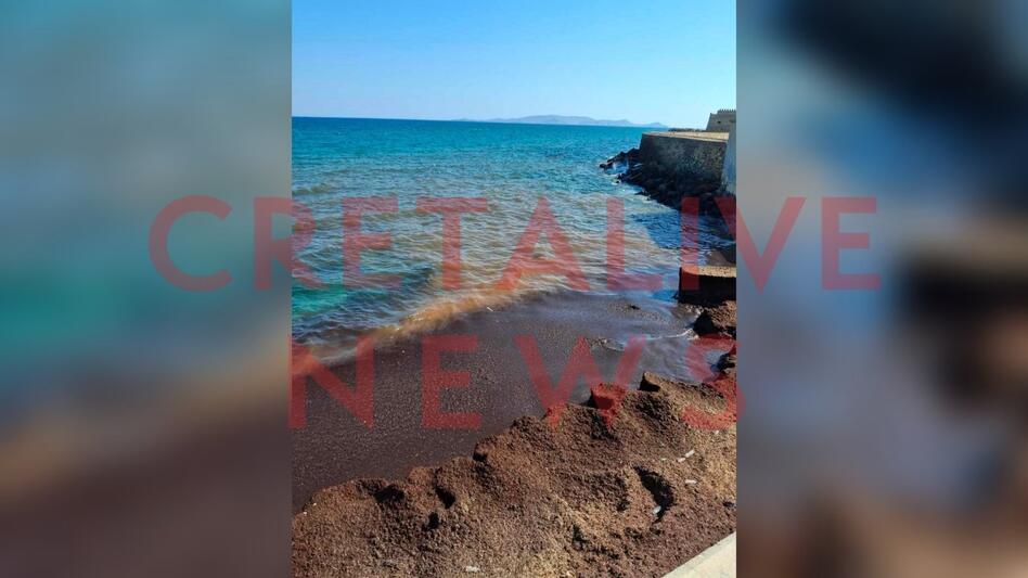 Ηράκλειο: Δυσοσμία και λύματα μια ανάσα μια "ανάσα" από το Κούλε (photos)
